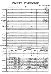 Butting, Max: Symphony No. 2, op. 29