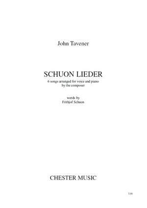 John Tavener: Schuon Lieder