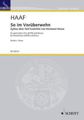 Haaf, A: So im Vorüberwehn