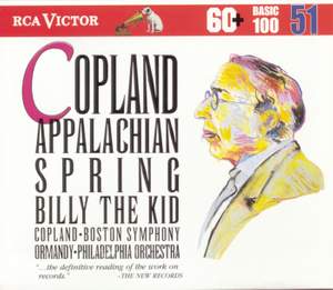 Copland: Appalachian Spring & other orchestral works