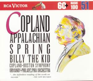 Copland: Appalachian Spring & other orchestral works