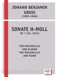 Johann Benjamin Gross: Sonate H-Moll Op. 7