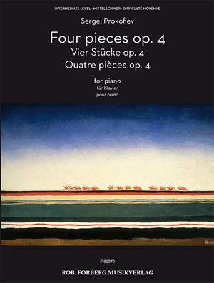 Sergei Prokofiev: 4 pieces op. 4