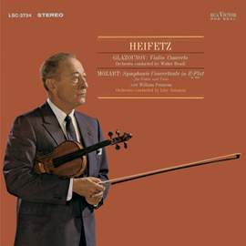 Glazunov: Violin Concerto & Mozart: Sinfonia concertante, K.364