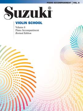Suzuki Violin School Piano Acc., Volume 8 (Revised)