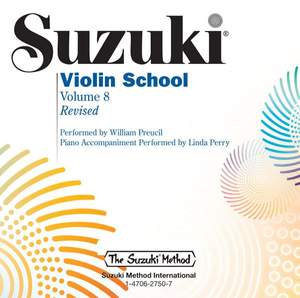 Suzuki Violin School CD, Volume 8 (Revised)