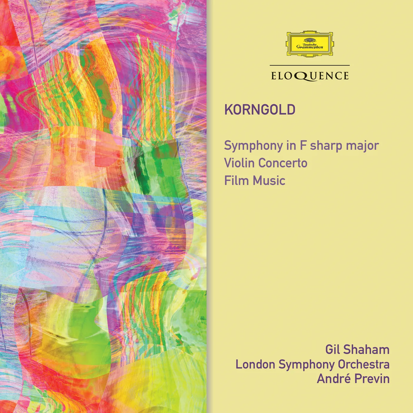 【中古】「非常に良い」［CD］KORNGOLD/ SYMPHONYVIOLIN CONCERTO Korngold: Symphony, Violin Concerto & Film Music - Eloquence