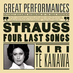 Strauss: Four Last Songs & Orchestral Songs