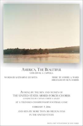 Samuel A. Ward: America, The Beautiful