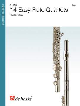 Pascal Proust: 14 Easy Flute Quartets
