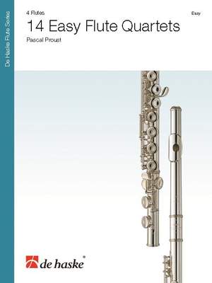 Pascal Proust: 14 Easy Flute Quartets