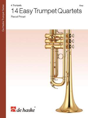 Pascal Proust: 14 Easy Trumpet Quartets
