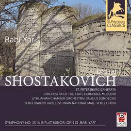 Shostakovich: Symphony No. 13 in B flat minor, Op. 113 'Babi Yar'