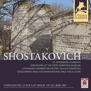 Shostakovich: Symphony No. 13 in B flat minor, Op. 113 'Babi Yar'