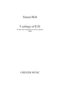 Simon Holt: 5 Settings Of E.D.