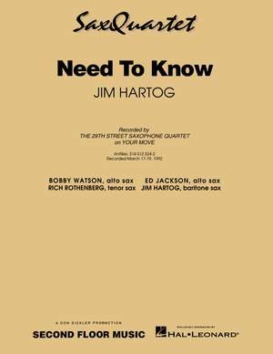Jim Hartog: Need to Know