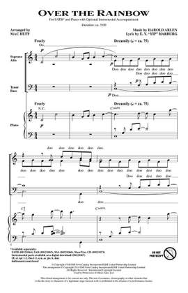 Harold Arlen: Over the Rainbow