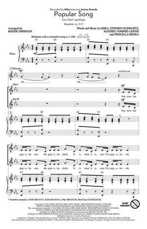 Mika: Popular Song