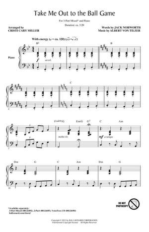 Albert von Tilzer: Take Me Out To The Ball Game