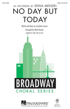 Jonathan Larson: No Day But Today