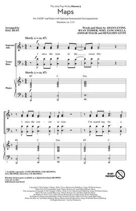 Adam Levine: Maps