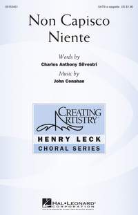 John Conahan: Non Capisco Niente