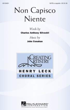 John Conahan: Non Capisco Niente
