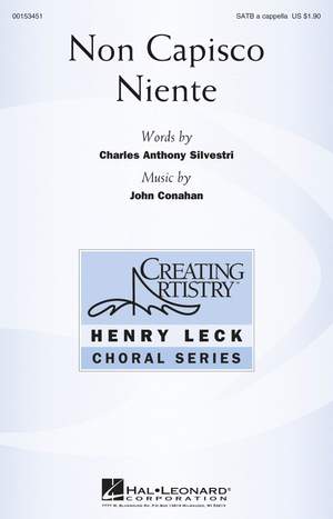 John Conahan: Non Capisco Niente