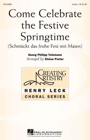 Georg Philipp Telemann: Come Celebrate the Festive Springtime
