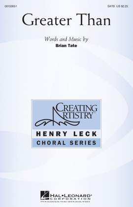 Brian Tate: Greater Than