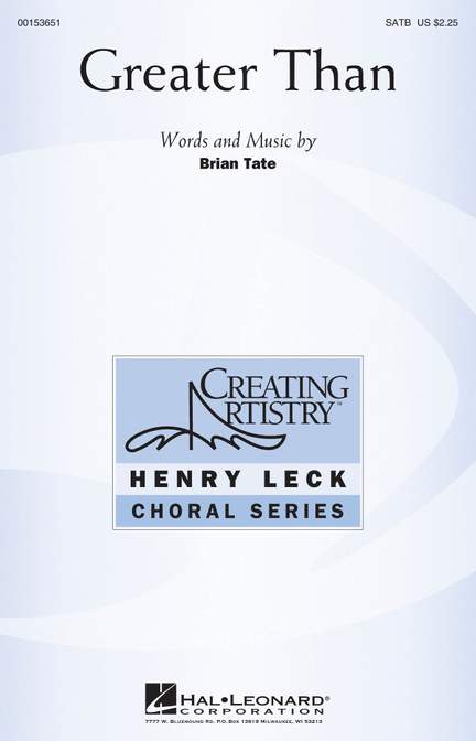 Brian Tate: Greater Than