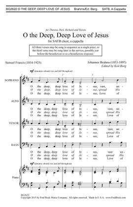 Johannes Brahms: O the Deep, Deep Love of Jesus