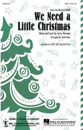 Jerry Herman: We Need a Little Christmas