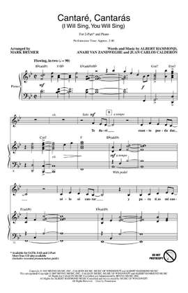 Albert Hammond: Cantare, Cantaras