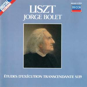 Liszt: Transcendental Studies, S139 Nos. 1-12