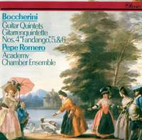 Boccherini: Guitar Quintets Nos. 4, 5 and 6