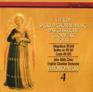 Vivaldi: Sacred Choral Music, Vol. 4