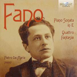 Fano: Piano Sonata & 4 Fantasies