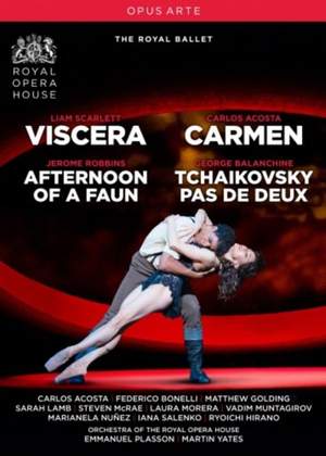 Viscera, Carmen, Afternoon of a Faun & Tchaikovsky pas de deux