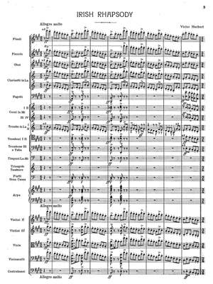 Herbert, Victor: Irish Rhapsodie for orchestra