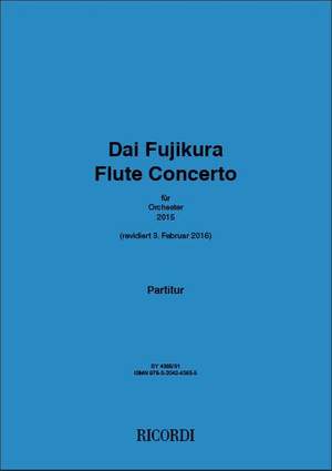 Dai Fujikura: Flute concerto