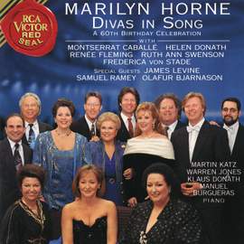 Divas in Song at Carnegie Hall, New York City, December 8, 1991
