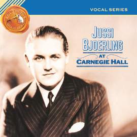 Jussi Björling at Carnegie Hall, New York City, March 2, 1958
