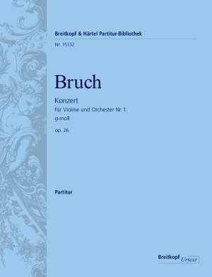 Bruch: Violin Concerto No. 1 in G minor op. 26