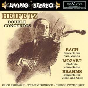 Bach: Concerto for Two Violins, Mozart: Sinfonia concertante & Brahms: Double Concerto
