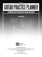 Alfred's Guitar Practice Planner Product Image