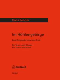 Zender, Hans: Im Höhlengebirge - zwei Polymeter