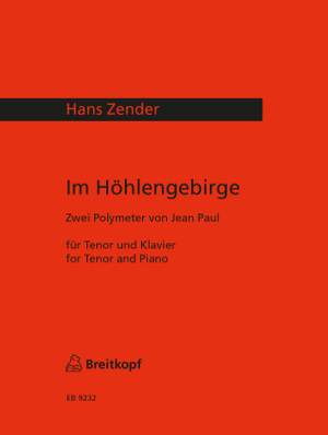 Zender, Hans: Im Höhlengebirge - zwei Polymeter