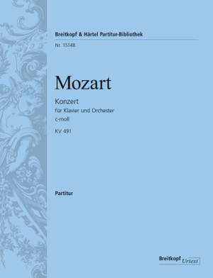 Mozart, Wolfgang Amadeus: Konzert für Klavier und Orchester c-moll KV 491