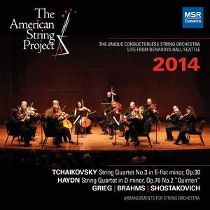 Tchaikovsky: String Quartet No. 3; Haydn: String Quartet 'Quinten'; Grieg, Brahms & Shostakovich (Arrangements by Barry Lieberman)
